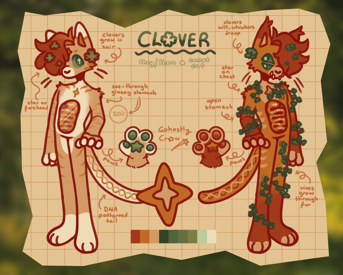 Clover Design by GhostlyCrow