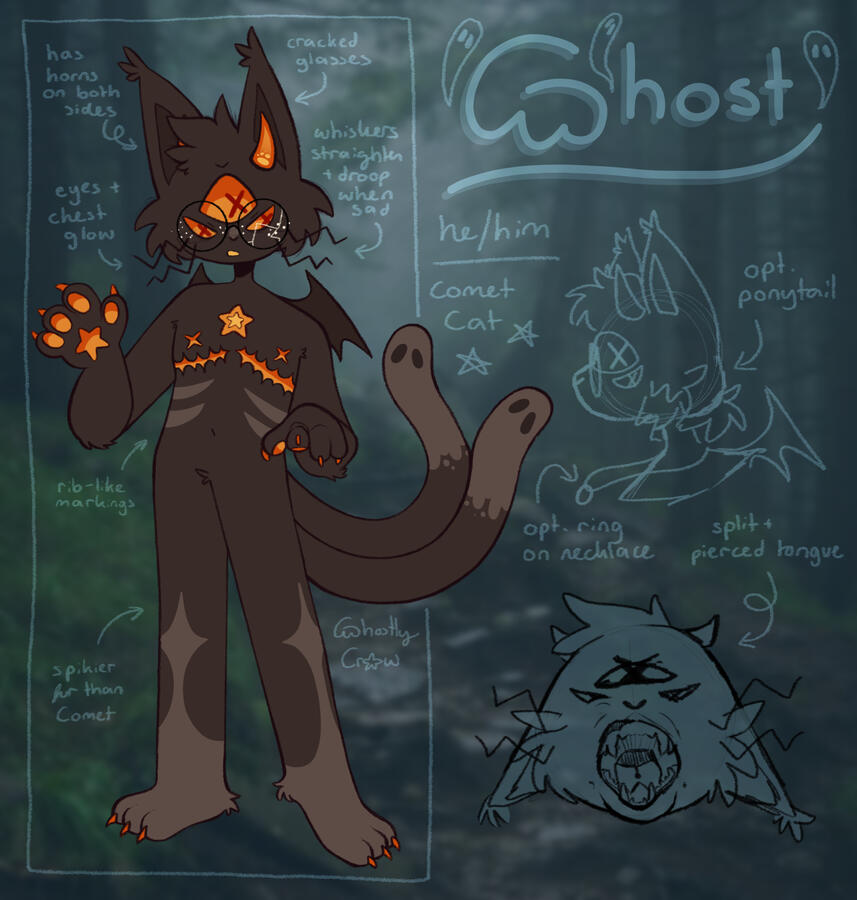 Comet's Ghost Designed by GhostlyCrow