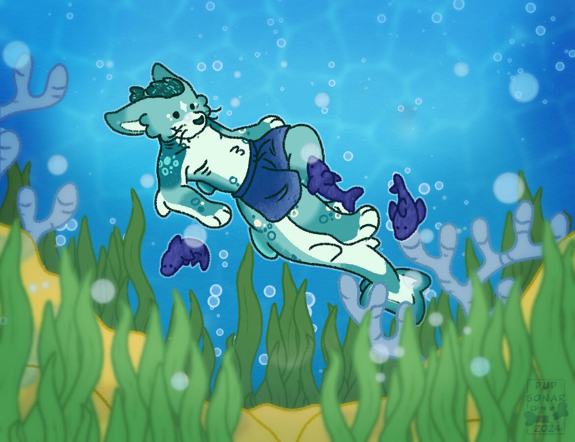 Bloup Design and Art by PupSonar